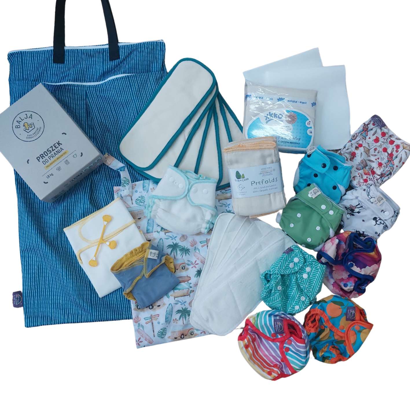 PACK COMPLETO DE PAÑALES DE TELA PARA RECIÉN NACIDO (CURSO ONLINE DE REGALO) - Imagen 2