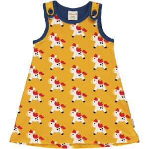 VESTIDO DE ALGODÓN ORGÁNICO MAXOMORRA 18-24 MESES