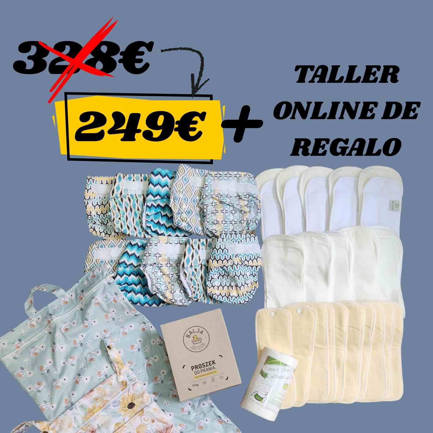 PACK AHORRO TRANQUILIDAD CON TALLER ONLINE DE REGALO