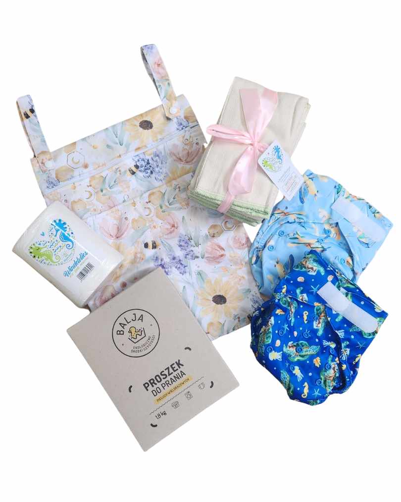 PACK DE INICIACIÓN A LOS PAÑALES DE TELA DIA CON TALLER ONLINE