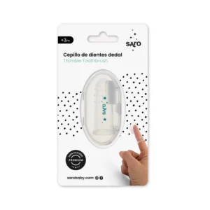 CEPILLO DE DIENTES DEDAL CON ESTUCHE SARO BABY