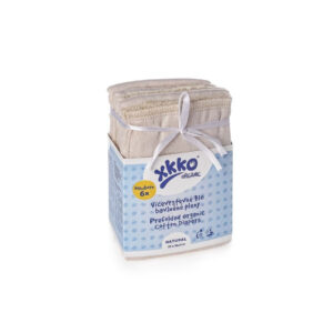 PREDOBLADO DE ALGODÓN ORGÁNICO XKKO NEWBORN - NATURAL