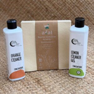 PACK LIMPIEZA MULTIUSOS CONCENTRADA TERRA GAIA CON BAYETAS DE BAMBÚ
